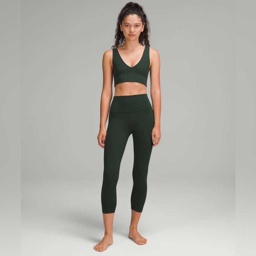Lululemon Wunder Train High Rise 23” Legacy Green